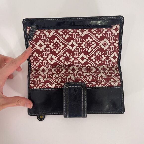 Fossil Black Leather Wallet - Picture 7 of 7